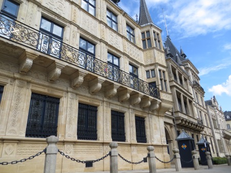 Politics isn't always pretty: L'Hôtel de la Chambre (Chamber of Deputies), Luzebourg City, Luxembourg.